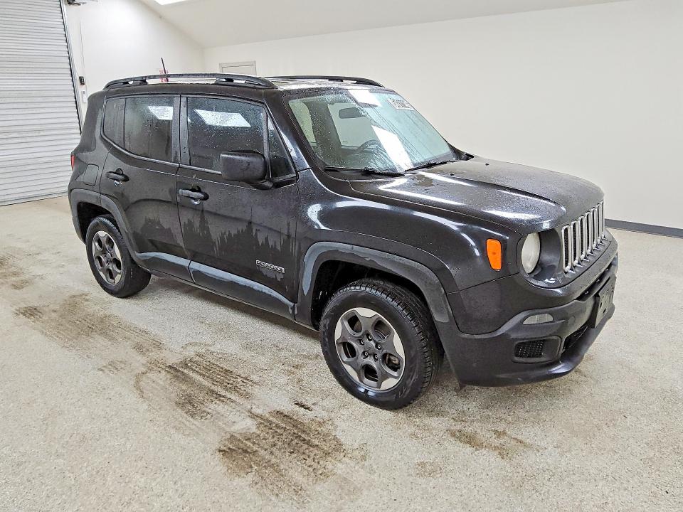 2017 Jeep Renegade VIN ZACCJBAH1HPF36049 COPART salvage auction — MECHANICAL, Co - Certificate Of Title, sold $700 on 2026-07-07 (photo 4)