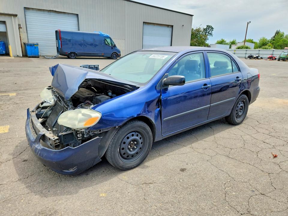 2005 Toyota Corolla VIN JTDBR32E652059705 COPART salvage auction — FRONT END, Or - Salvage Title Certificate, sold $125 on 2026-07-27 (photo 1)