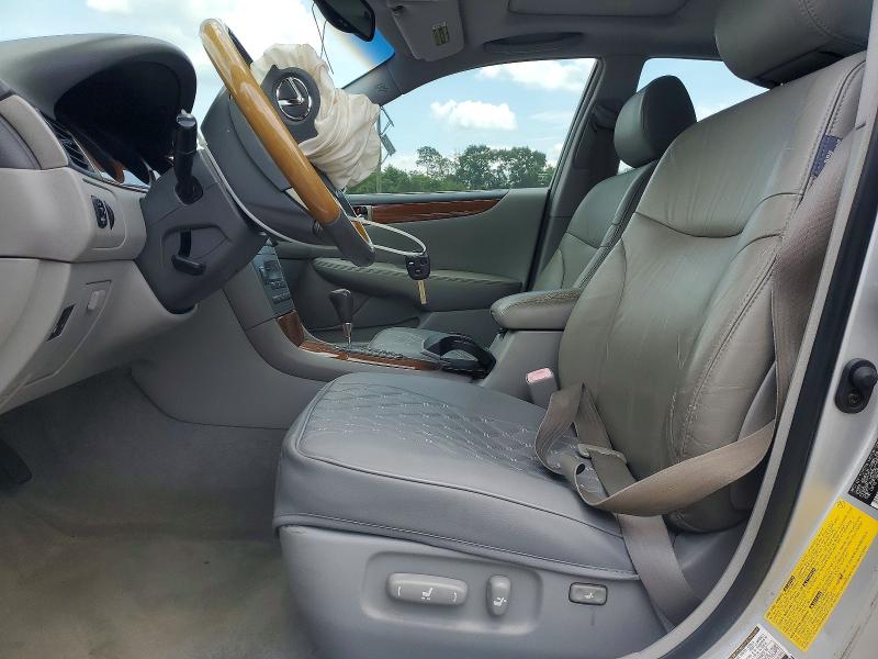2005 Lexus Es 330 VIN JTHBA30G255059113 COPART salvage auction — FRONT END, Ga - Cert Of Title-Salvage, sold $500 on 2026-07-07 (photo 7)