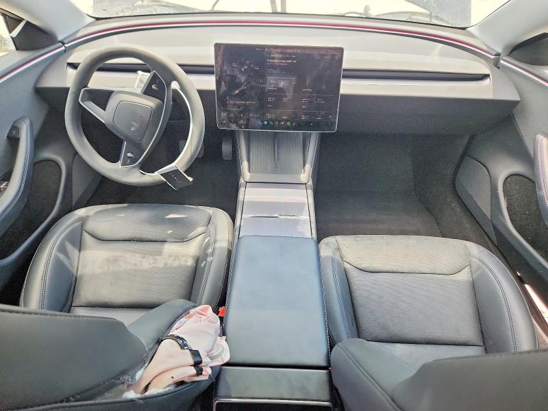 2025 Tesla Model 3 VIN 5YJ3E1EA5SF987947 COPART salvage auction — ROLLOVER, Fl - Cert Of Title Slvg Rebuildable, sold $9,200 on 2026-07-07 (photo 8)