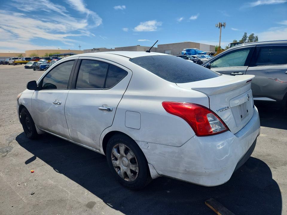 2015 Nissan Versa VIN 3N1CN7APXFL886118 COPART salvage auction — MINOR DENT/SCRATCHES, CA - CERTIFICATE OF TITLE, sold $875 on 2026-07-27 (photo 2)