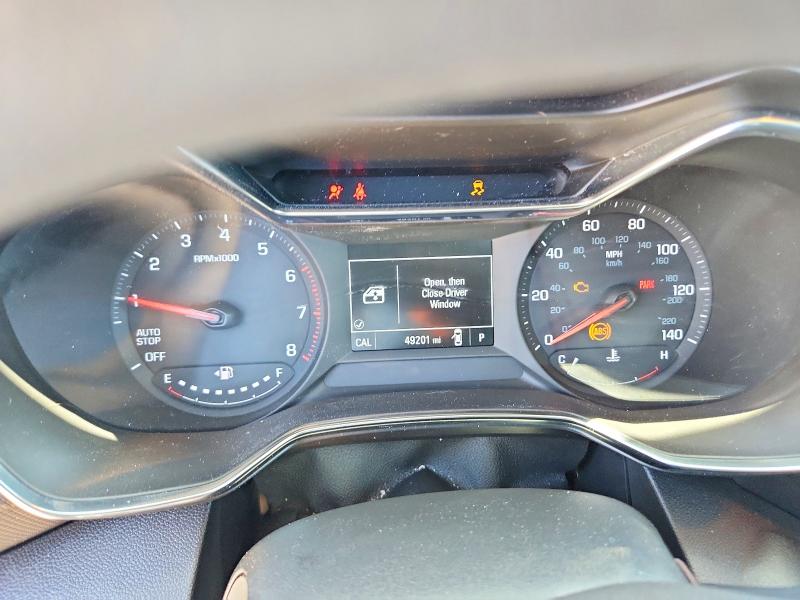 2022 Chevrolet Trailblazer VIN KL79MPSL6NB011265 COPART salvage auction — FRONT END, GA - CERT OF TITLE-SALVAGE, sold $2,700 on 2026-07-02 (photo 9)