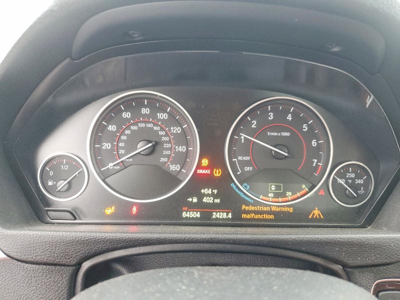 2018 BMW 3er VIN WBA8B7C59JA584548 COPART salvage auction — UNDERCARRIAGE, NY - MV907A-PARTS ONLY W/LIENHOLDER, sold $4,550 on 2026-07-23 (photo 9)