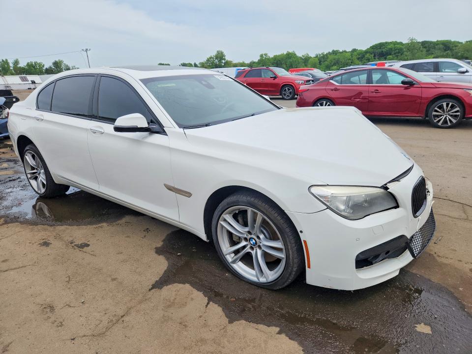 2014 BMW 7er VIN WBAYF8C56ED141806 COPART salvage auction — FRONT END, Ct - Cert Of Title-Salvage, sold $2,350 on 2026-08-04 (photo 4)
