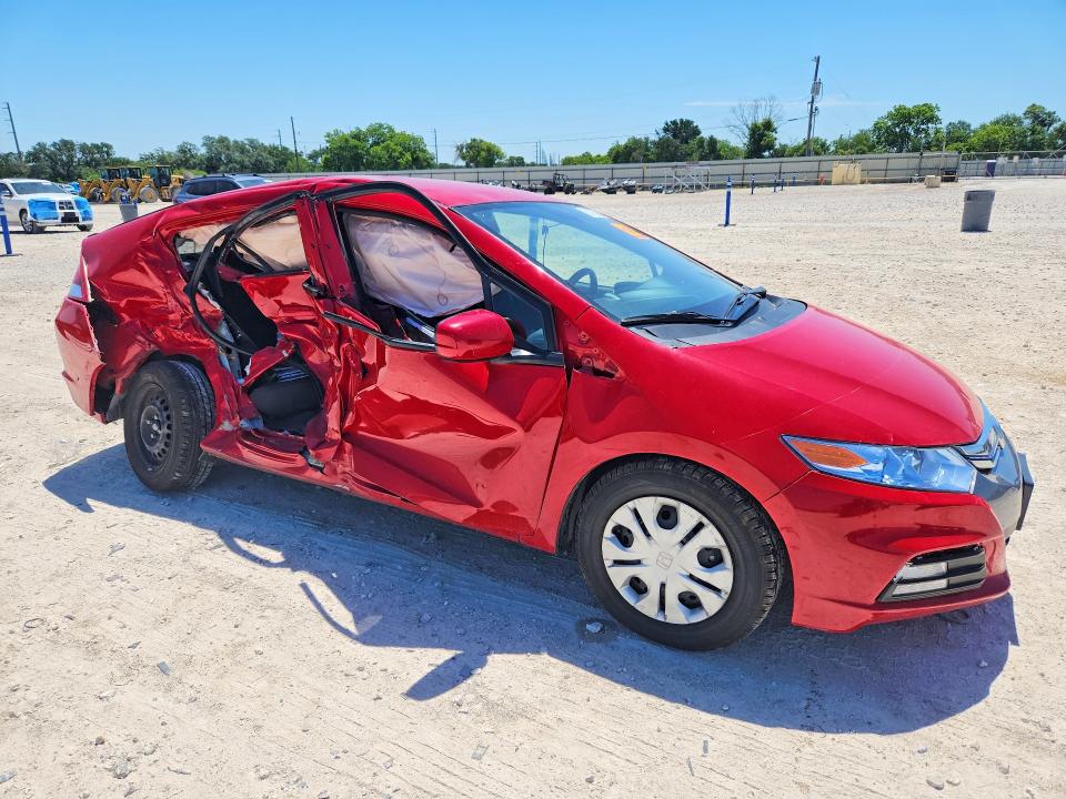 2014 Honda VIN JHMZE2H51ES002838 COPART salvage auction — SIDE, Tx - Salvage Vehicle Title, sold $100 on 2026-07-16 (photo 4)