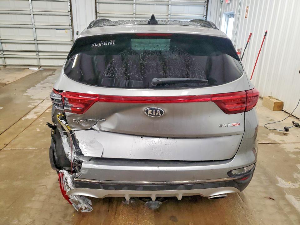 2020 Kia Sportage VIN KNDPRCA60L7675173 COPART salvage auction — REAR END, Pa - Certificate Of Salvage, sold $4,400 on 2026-07-15 (photo 6)