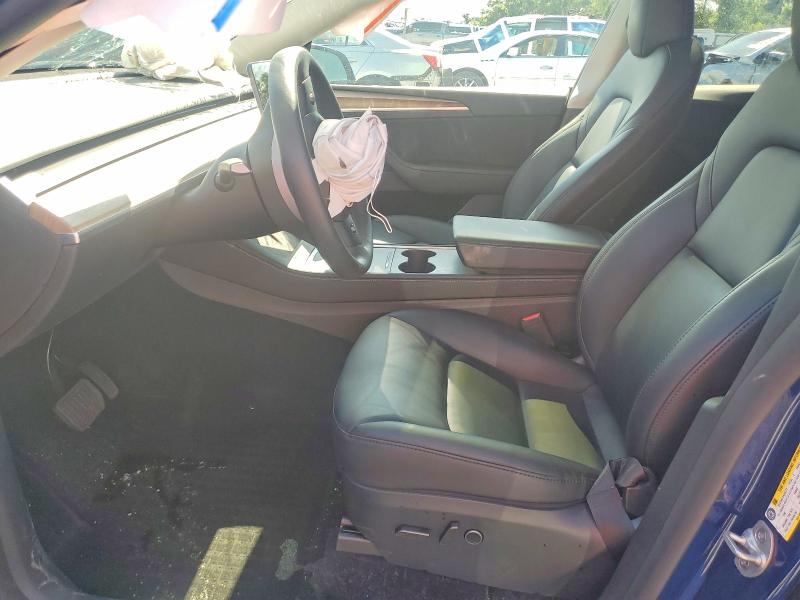 2024 Tesla Model y VIN 7SAYGDED9RF169081 COPART salvage auction — FRONT END, Fl - Cert Of Title Slvg Rebuildable, sold $8,500 on 2026-07-17 (photo 7)