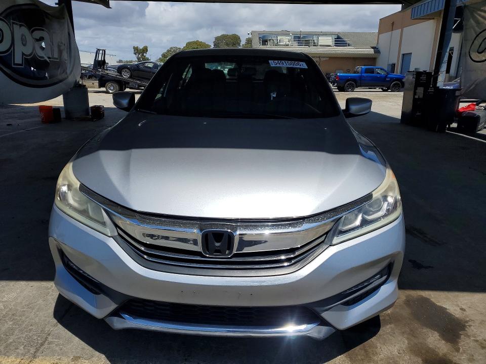 2017 Honda Accord VIN 1HGCR2F51HA123962 COPART salvage auction — SIDE, Ca - Salvage Certificate, sold $5,200 on 2026-07-02 (photo 5)