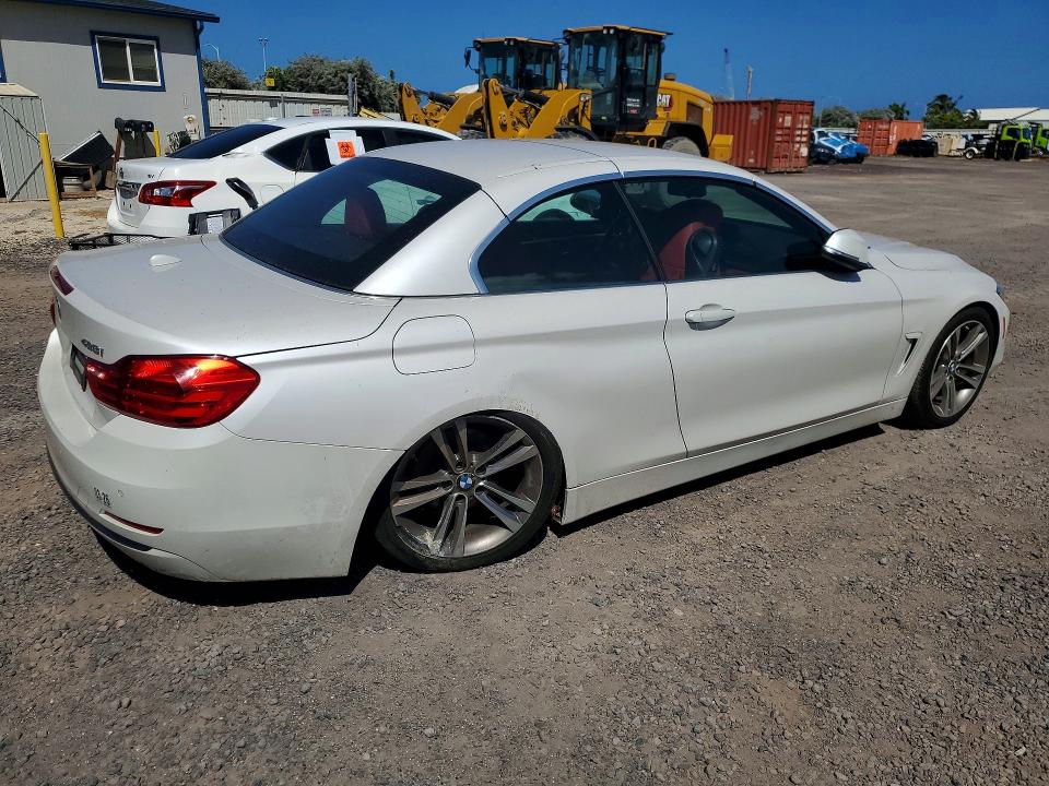 2016 BMW 4er VIN WBA3V7C54G5A28248 COPART salvage auction — SIDE, Hi - Certificate Of Salvage, sold $3,650 on 2026-08-17 (photo 3)