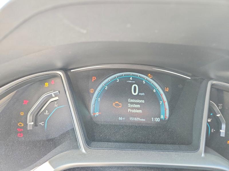 2016 Honda Civic VIN 19XFC1F9XGE030699 COPART salvage auction — REAR END, Ut - Salvage Certificate, sold $3,000 on 2026-07-02 (photo 9)