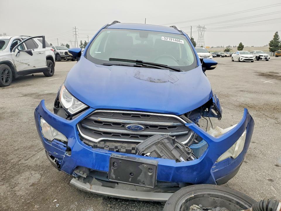 2021 Ford Ecosport VIN MAJ3S2KE4MC402884 COPART salvage auction — FRONT END, Salvage Title, sold $975 on 2026-07-23 (photo 5)