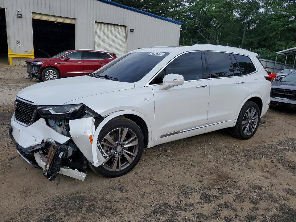 2020 Cadillac Xt6 VIN 1GYKPCRS9LZ101560 COPART salvage auction — FRONT END, Ga - Cert Of Title-Salvage, sold $8,600 on 2026-07-10 (photo 1)