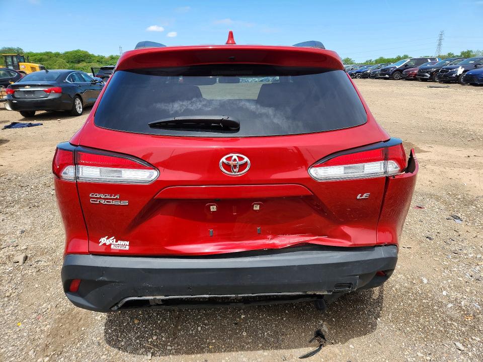 2022 Toyota VIN 7MUCAAAG6NV028469 COPART salvage auction — FRONT END, Il - Salvage Certificate, sold $8,300 on 2026-07-17 (photo 6)