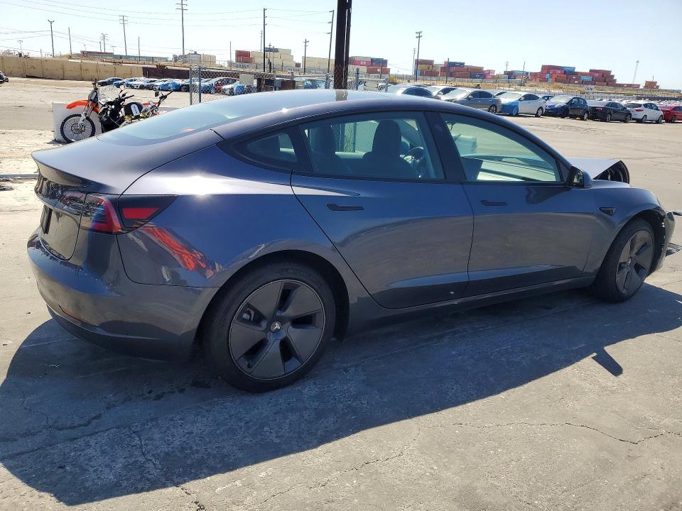 2023 Tesla VIN 5YJ3E1EA4PF664710 COPART salvage auction — FRONT END, Salvage Title, sold $9,000 on 2026-07-22 (photo 3)