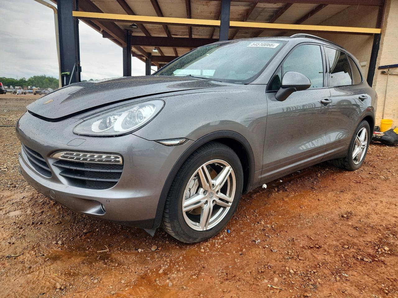 2014 Porsche Cayenne VIN WP1AB2A25ELA58488 — COPART salvage auction photo