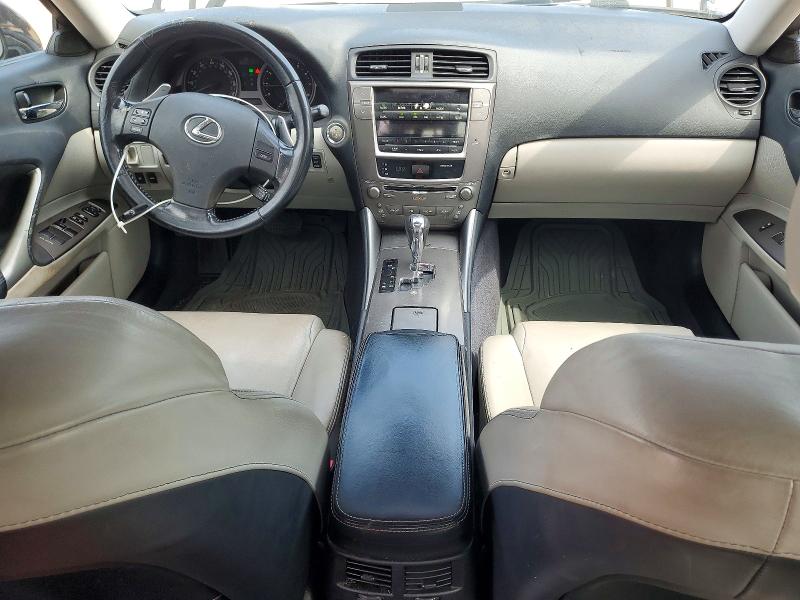 2009 Lexus Is VIN JTHBK262095106499 COPART salvage auction — REAR END, Nc - Salvage Certificate Of Title, sold $375 on 2026-07-06 (photo 8)