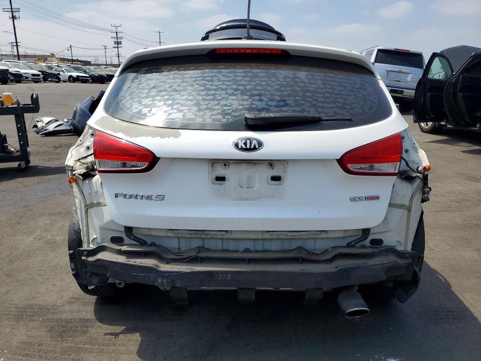 2015 Kia Forte VIN KNAFX5A88F5314706 COPART salvage auction — FRONT END, CA - SALVAGE CERTIFICATE, sold $1,050 on 2026-07-06 (photo 6)