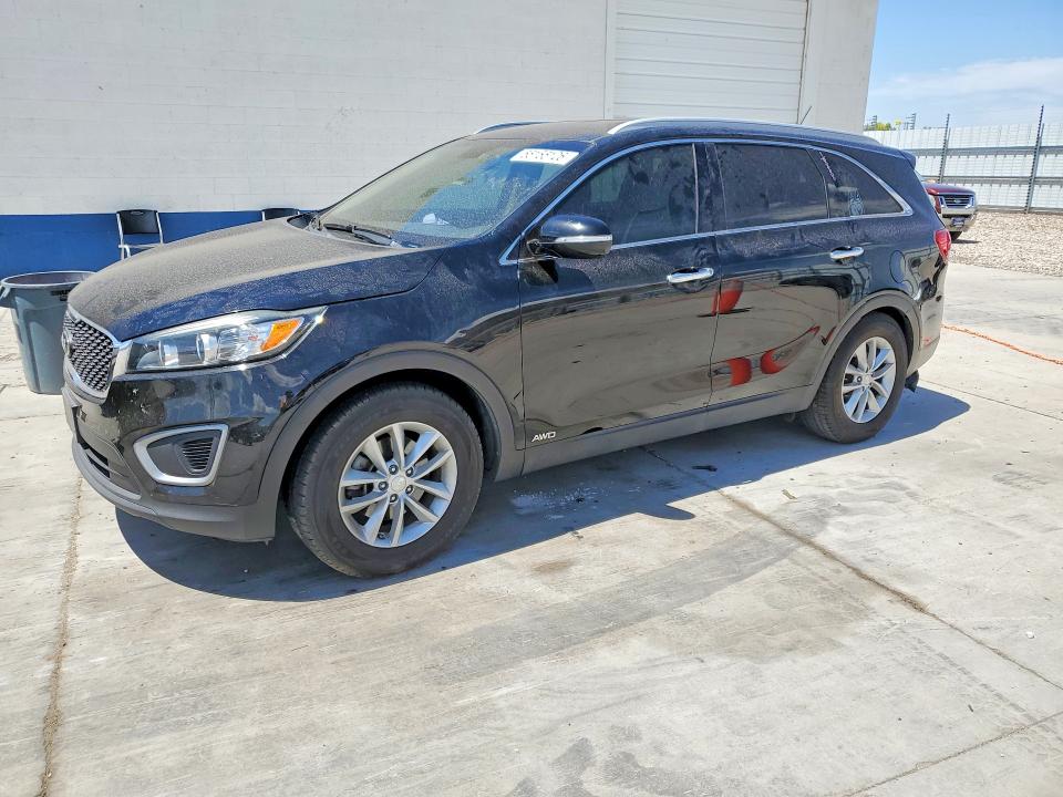 2017 Kia VIN 5XYPGDA33HG283347 COPART salvage auction — REAR END, Ut - Salvage Certificate, sold $2,200 on 2026-07-27 (photo 1)