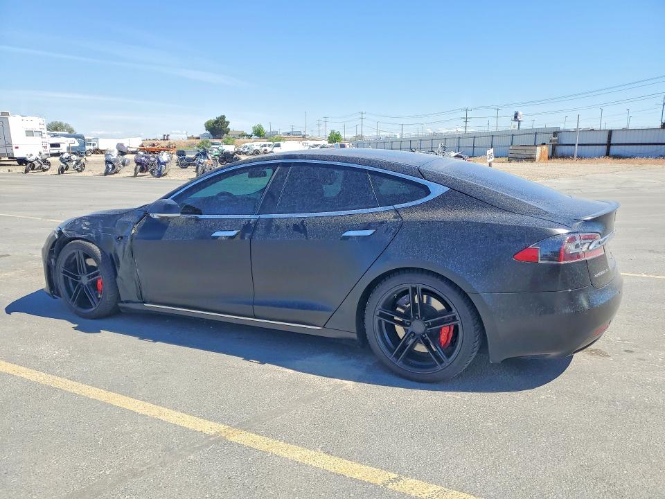 2018 Tesla Model s VIN 5YJSA1E42JF296598 COPART salvage auction — FRONT END, Id - Salvage Certificate Of Title, sold $12,100 on 2026-07-30 (photo 2)