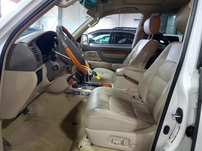 2005 Lexus Lx VIN JTJHT00W653550983 COPART salvage auction — FRONT END, Mn - Cert Of Title-Salvage, sold $8,800 on 2026-07-07 (photo 7)