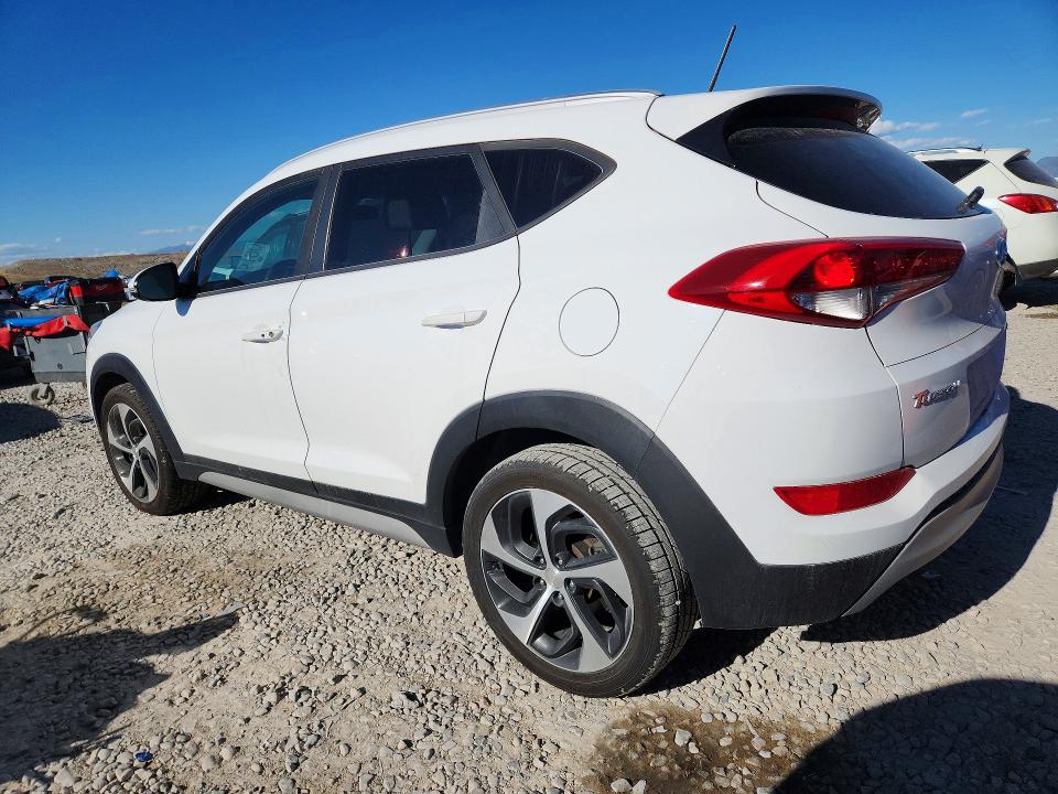 2017 Hyundai Tucson VIN KM8J3CA25HU369594 COPART salvage auction — MINOR DENT/SCRATCHES, Ut - Certificate Of Title (P), sold $3,350 on 2026-07-07 (photo 2)