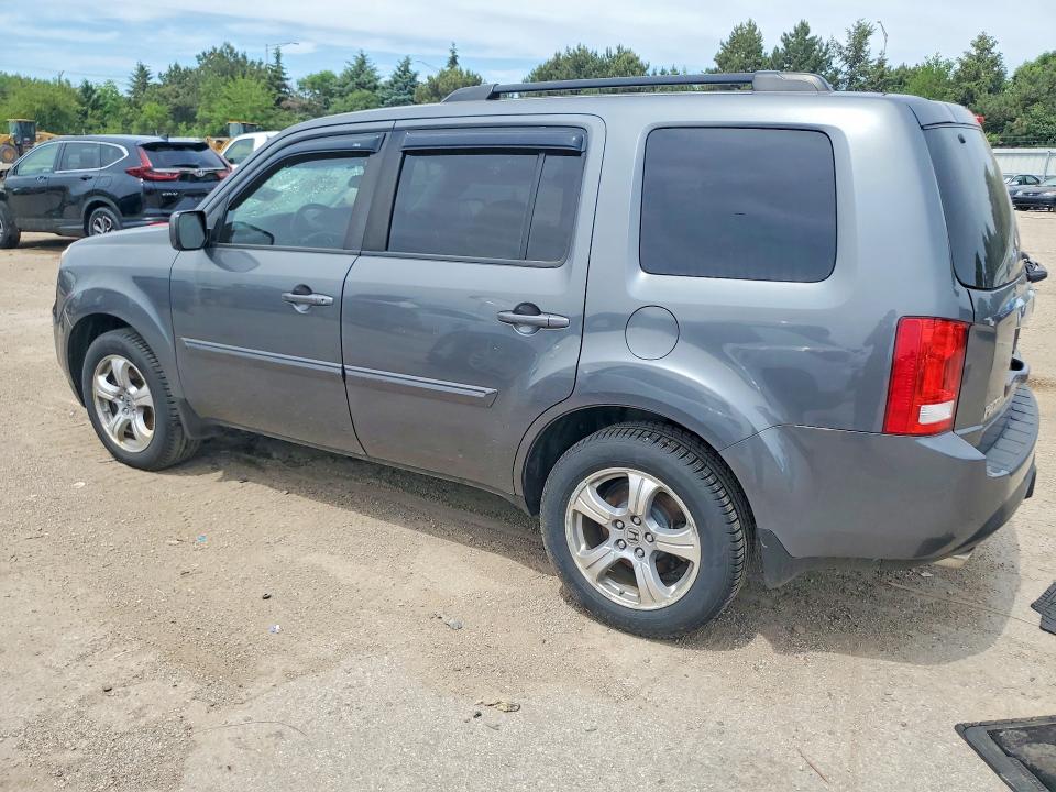 2012 Honda Pilot VIN 5FNYF4H50CB062139 COPART salvage auction — ROOF, Il - Salvage Certificate, sold $2,800 on 2026-07-09 (photo 2)