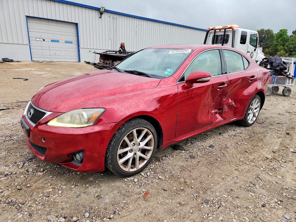 2013 Lexus Is VIN JTHCF5C28D5062565 COPART salvage auction — SIDE, Va - Cert Of Title - Salvage, sold $1,000 on 2026-07-21 (photo 1)