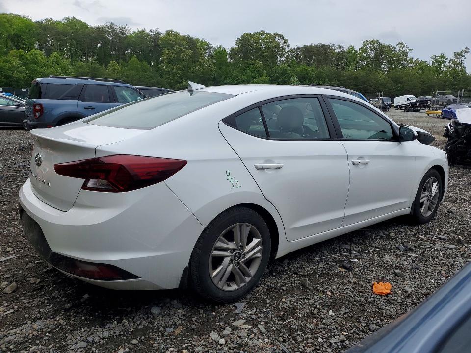 2020 Hyundai Elantra VIN 5NPD84LF4LH506181 COPART salvage auction — FRONT END, Md - Cert Of Salvage > 75% Damage, sold $2,500 on 2026-07-02 (photo 3)