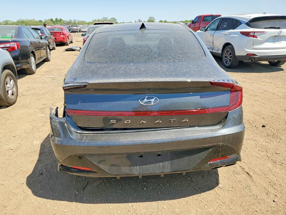 2023 Hyundai Sonata VIN KMHL64JA3PA293239 COPART salvage auction — REAR END, IL - SALVAGE CERTIFICATE, sold $5,900 on 2026-07-28 (photo 6)