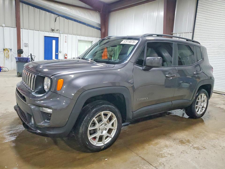 2019 Jeep VIN ZACNJBB14KPJ93722 COPART salvage auction — FRONT END, Pa - Certificate Of Salvage, sold $2,900 on 2026-07-08 (photo 1)