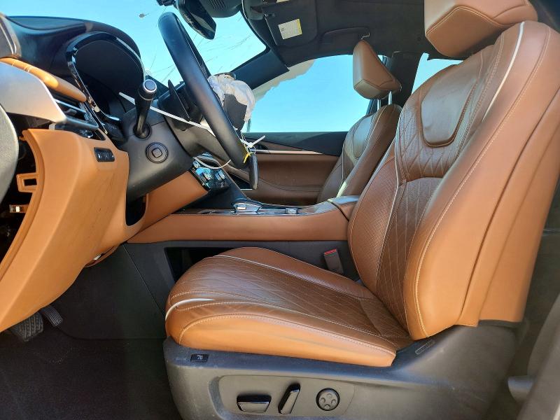 2022 Infiniti VIN 5N1DL1HT1NC340093 COPART salvage auction — FRONT END, Tx - Certificate Of Title, sold $9,300 on 2026-08-18 (photo 7)