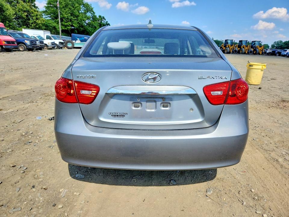 2010 Hyundai Elantra VIN KMHDU4AD7AU182249 COPART salvage auction — FRONT END, Nj - Cert Of Title-Salvage, sold $225 on 2026-07-22 (photo 6)
