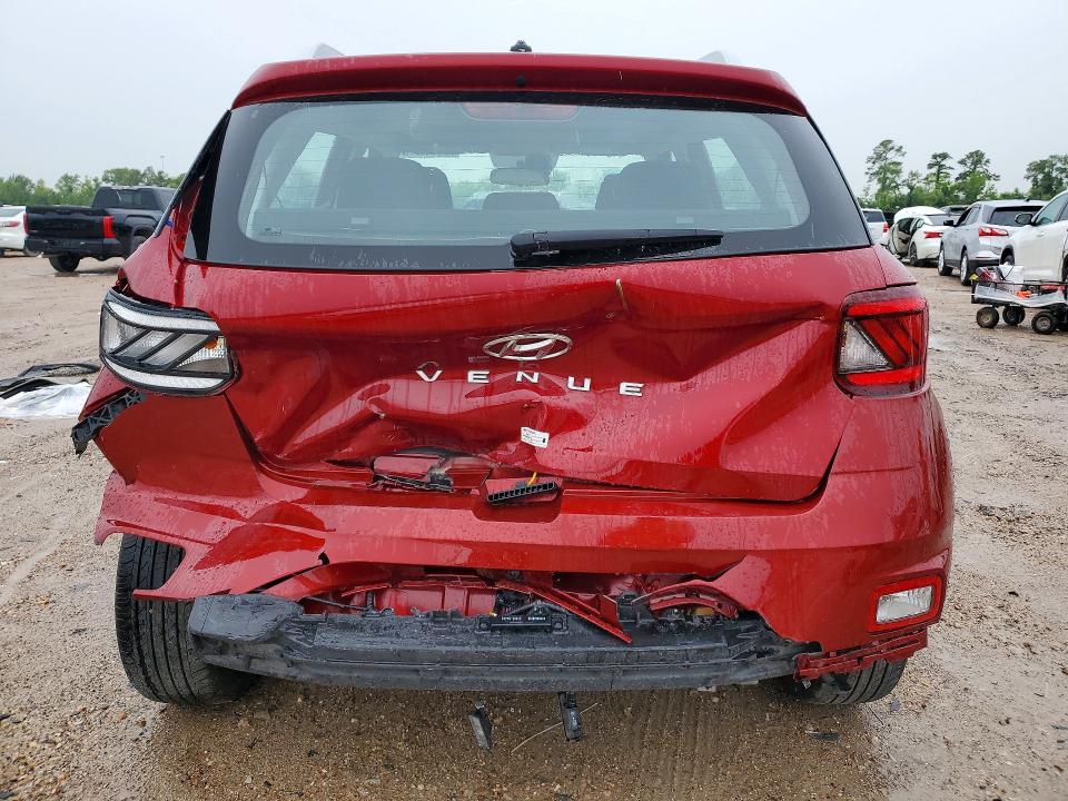 2024 Hyundai VIN KMHRC8A3XRU332096 COPART salvage auction — REAR END, Tx - Salvage Vehicle Title, sold $4,400 on 2026-07-28 (photo 6)