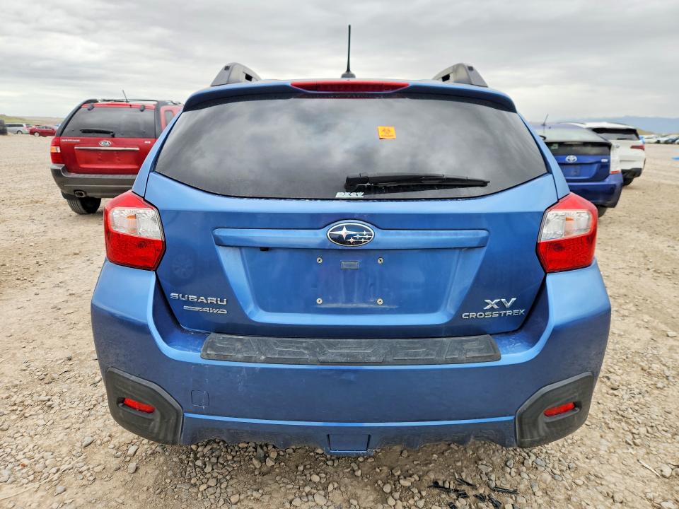 2014 Subaru Xv VIN JF2GPAKC8E8213649 COPART salvage auction — FRONT END, Ut - Salvage Certificate, sold $150 on 2026-07-10 (photo 6)
