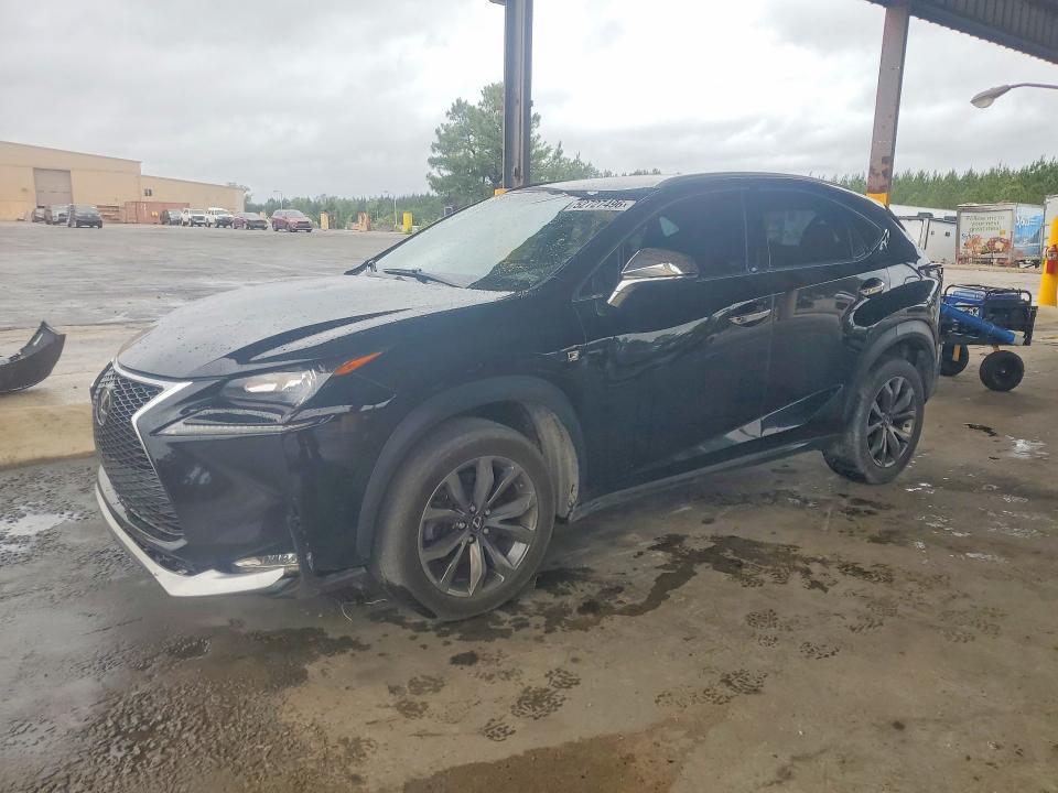 2017 Lexus Nx 200t VIN JTJYARBZ4H2055273 COPART salvage auction — FRONT END, Ga - Certificate Of Title (P), sold $10,100 on 2026-07-17 (photo 1)