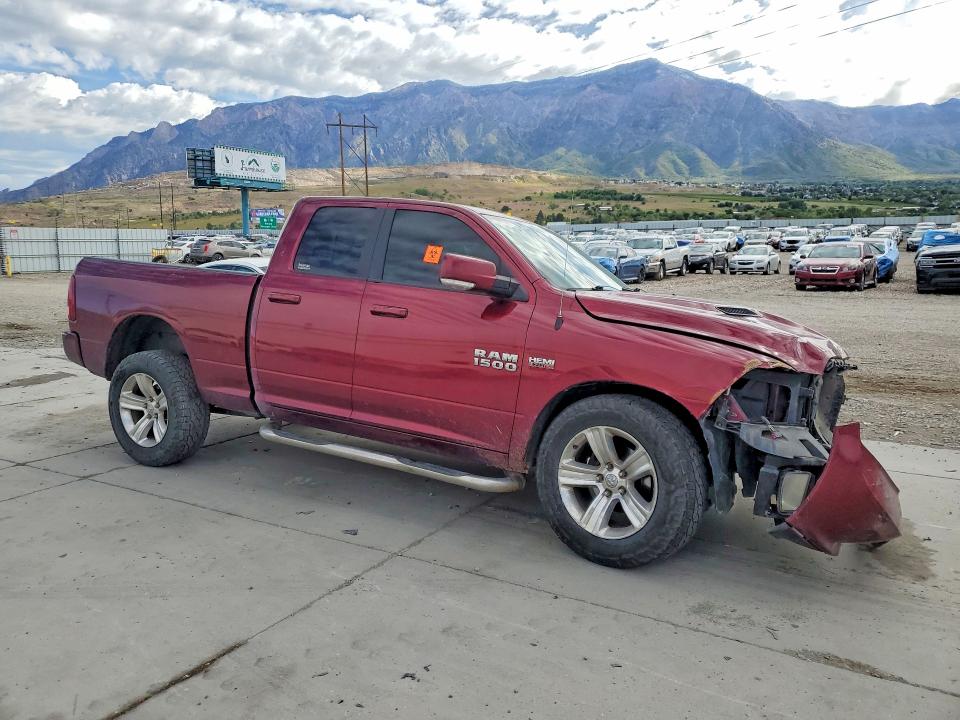 2017 Ram 1500 VIN 1C6RR7HT2HS837411 COPART salvage auction — FRONT END, UT - SALVAGE CERTIFICATE, sold $2,500 on 2026-09-04 (photo 4)