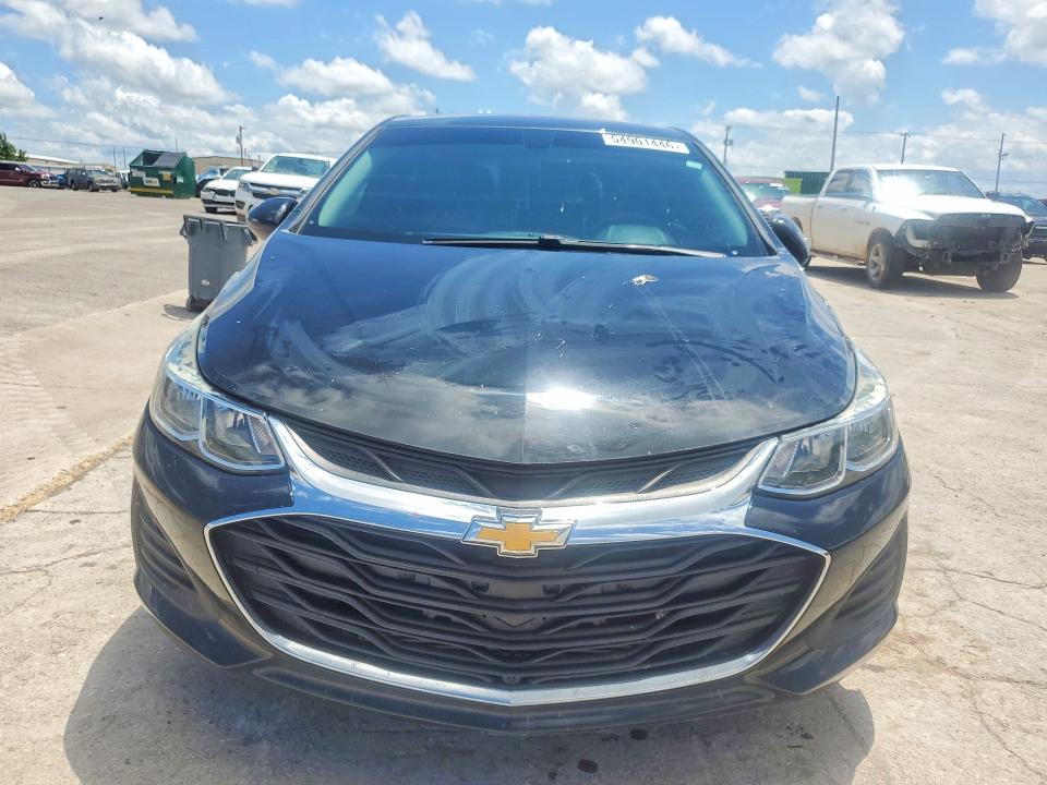 2019 Chevrolet Cruze VIN 3G1BC6SMXKS553956 COPART salvage auction — HAIL, Ok - Certificate Of Title, sold $3,450 on 2026-07-23 (photo 5)