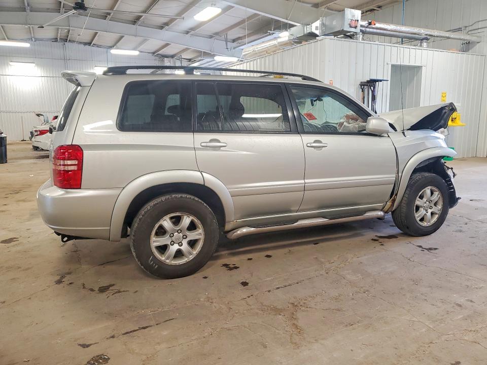2003 Toyota Highlander VIN JTEHF21A530120753 COPART salvage auction — FRONT END, Mn - Cert Of Title-Prior Salvage, sold $500 on 2026-07-07 (photo 3)