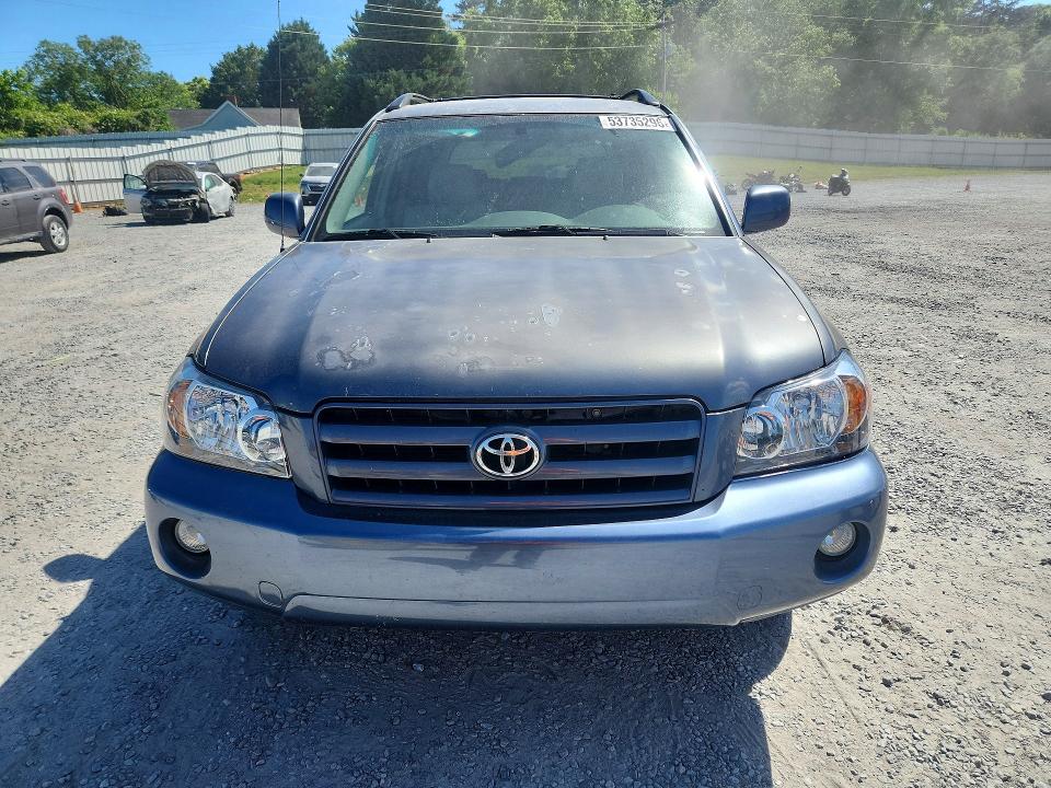 2006 Toyota Highlander VIN JTEGD21A260152064 COPART salvage auction — SIDE, Nc - Salvage Certificate Of Title, sold $1,450 on 2026-07-15 (photo 5)