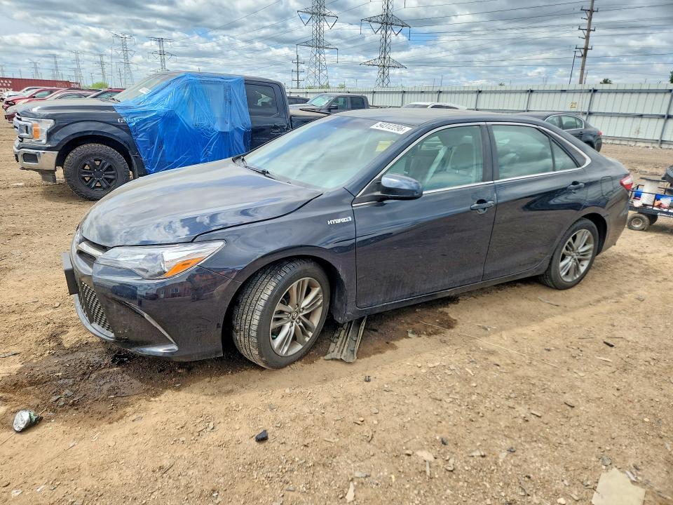 2015 Toyota Camry solara VIN 4T1BD1FK3FU160141 COPART salvage auction — FRONT END, IL - SALVAGE CERTIFICATE, sold $2,400 on 2026-08-02 (photo 1)