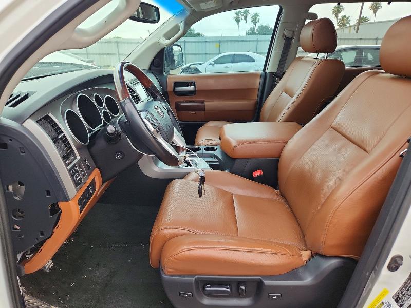 2016 Toyota Sequoia VIN 5TDDW5G10GS135255 COPART salvage auction — WATER/FLOOD, Tx - Salvage Vehicle Title, sold $9,200 on 2026-07-22 (photo 7)