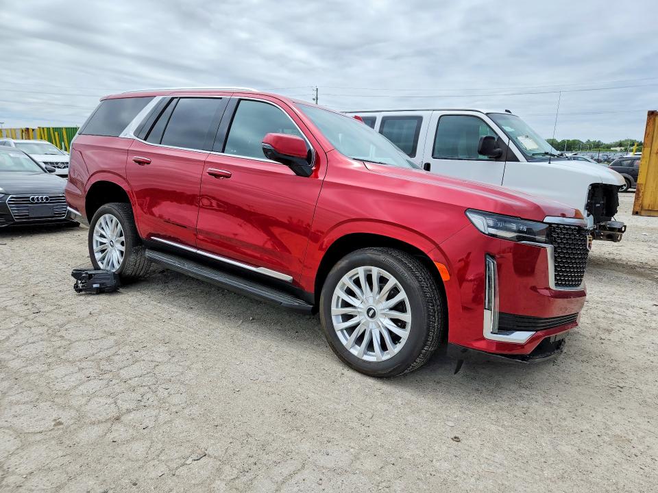 2023 Cadillac Escalade VIN 1GYS4AKL3PR552358 COPART salvage auction — FRONT END, IN - CERT OF TITLE-SALVAGE TITLE, sold $29,500 on 2026-07-31 (photo 4)