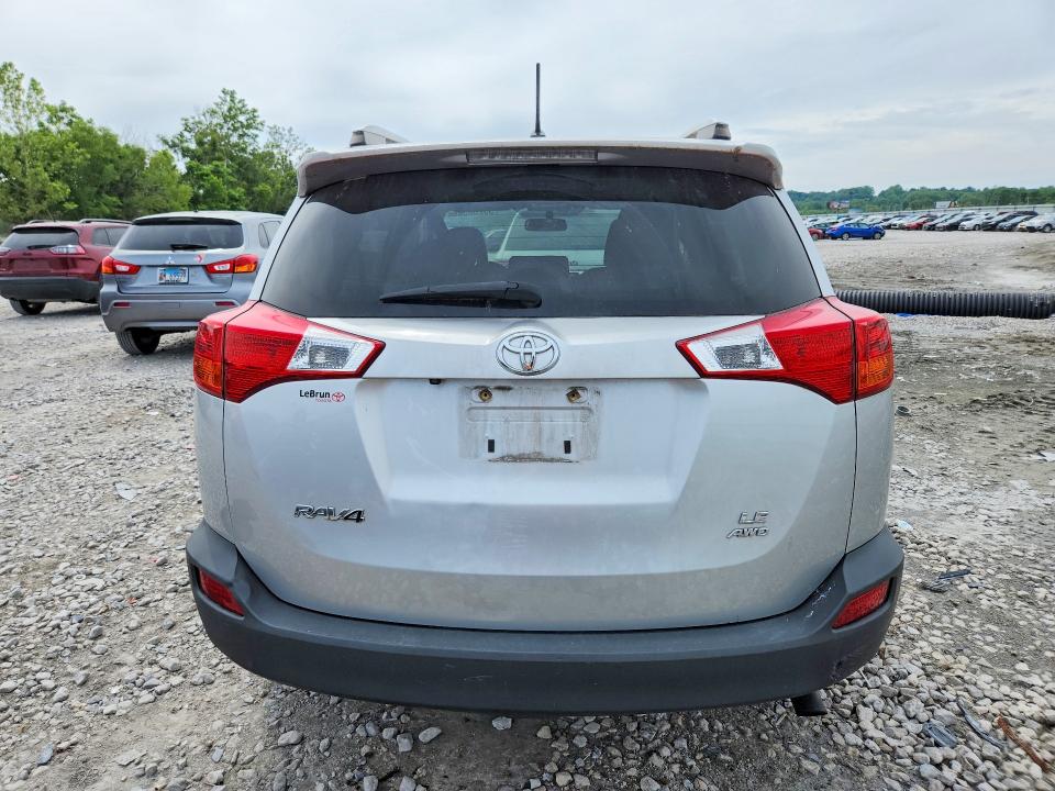 2014 Toyota Rav 4 VIN JTMBFREV8ED065145 COPART salvage auction — FRONT END, IL - SALVAGE CERTIFICATE, sold $4,800 on 2026-07-06 (photo 6)