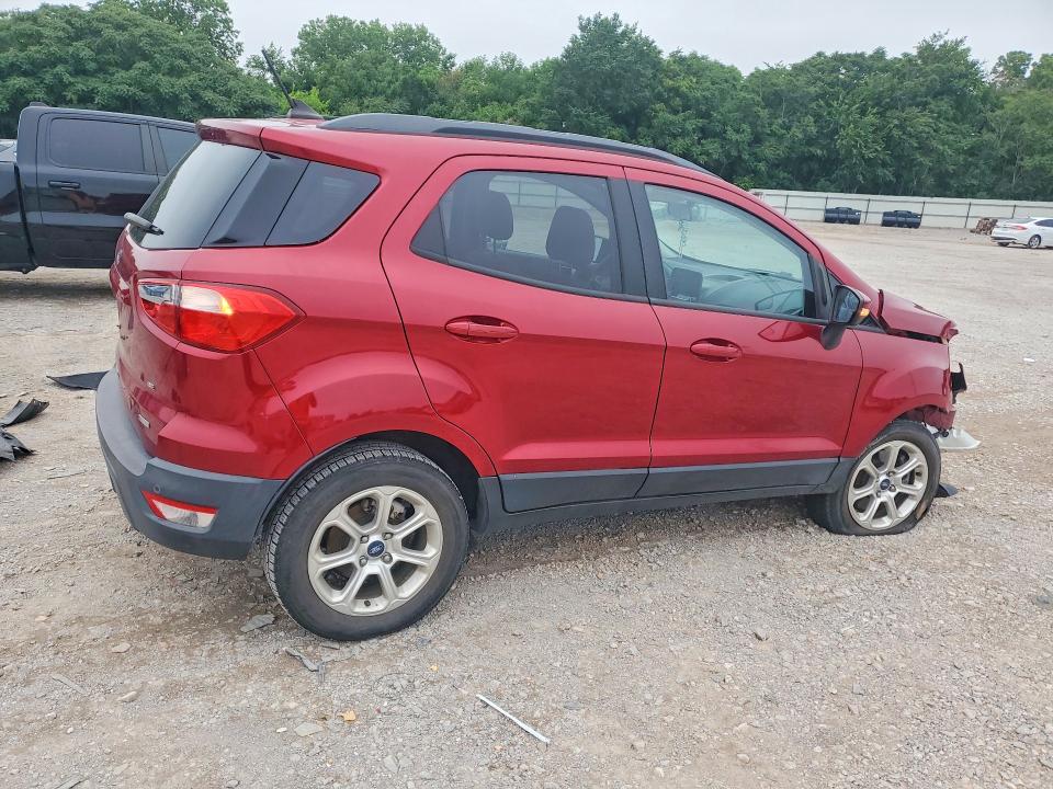 2018 Ford Ecosport VIN MAJ3P1TE1JC215012 COPART salvage auction — FRONT END, Ok - Cert Of Title-Salvage, sold $1,500 on 2026-07-14 (photo 3)