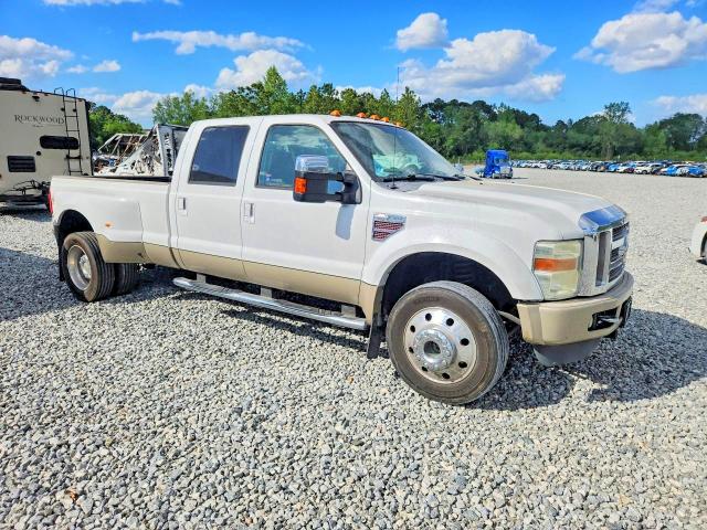 2008 Ford F450 VIN 1FTXW43RX8EE55466 COPART salvage auction — ENGINE BURN, Ga - Salvage/Fire Damage, sold $6,500 on 2026-07-02 (photo 4)