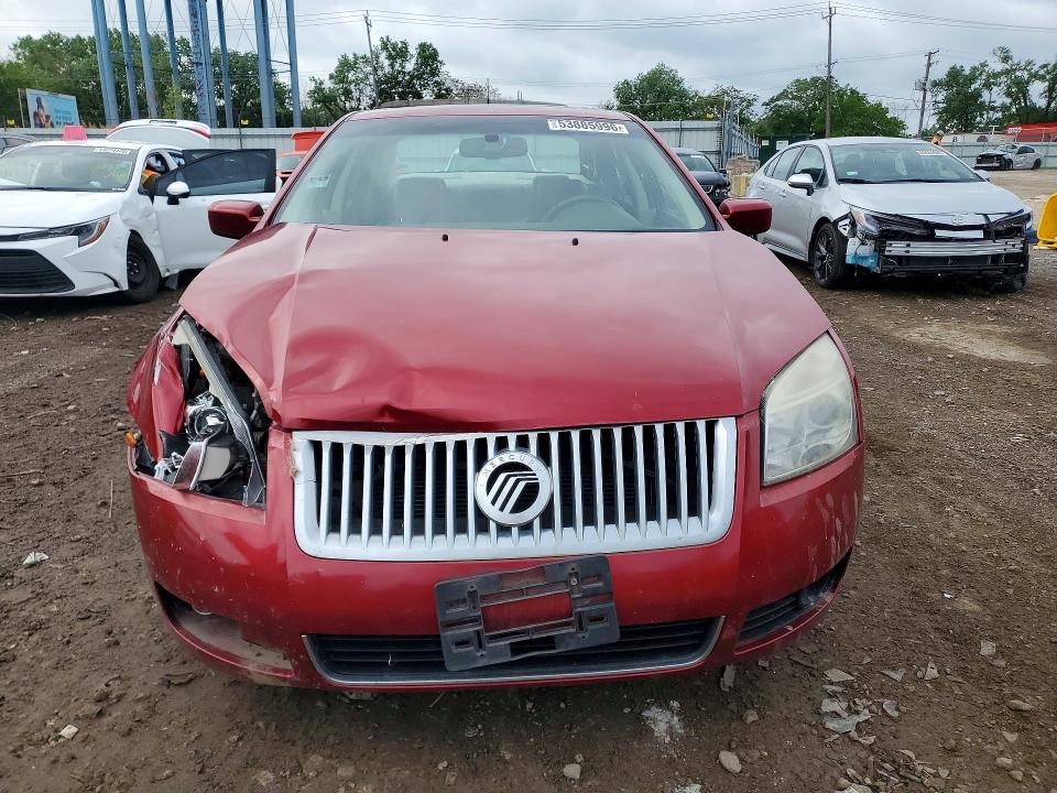 2007 Mercury Milan VIN 3MEHM02147R621408 COPART salvage auction — FRONT END, Il - Salvage Certificate, sold $225 on 2026-07-08 (photo 5)