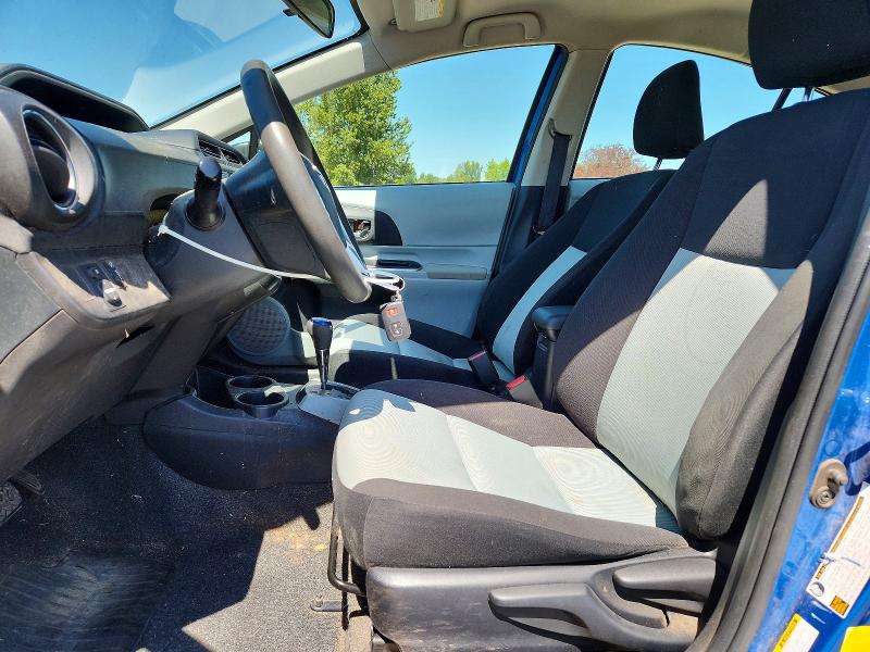 2014 Toyota Prius VIN JTDKDTB35E1066390 COPART salvage auction — FRONT END, Or - Salvage Title Certificate, sold $425 on 2026-07-20 (photo 7)