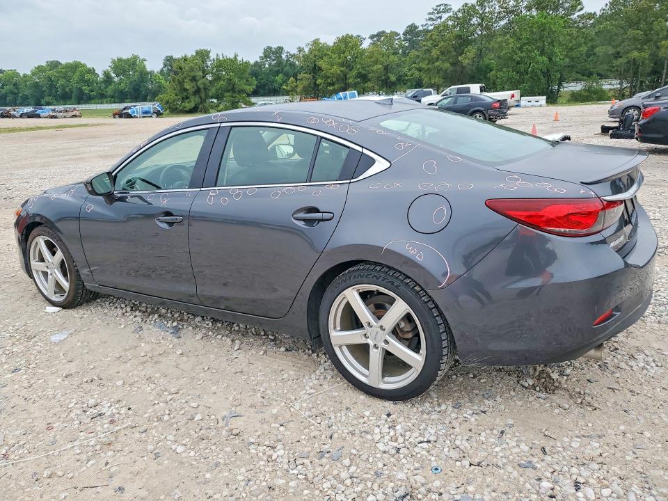 2015 Mazda 6 VIN JM1GJ1W58F1191240 COPART salvage auction — HAIL, TX - CERTIFICATE OF TITLE, sold $250 on 2026-07-21 (photo 2)