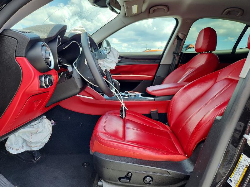 2020 Alfa romeo Stelvio VIN ZASPAJAN4L7C90922 COPART salvage auction — FRONT END, Fl - Certificate Of Destruction, sold $1,400 on 2026-07-02 (photo 7)