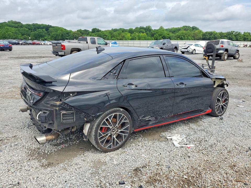 2023 Hyundai VIN KMHLW4AK5PU018592 COPART salvage auction — FRONT END, Nc - Salvage Certificate Of Title, sold $950 on 2026-07-29 (photo 3)